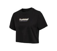 CAMISETA HUMMEL MALU 223945-2001 NEGRA MUJER CORTA ALGODON