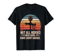 Camiseta HVAC Not All Heroes Wear Capes - HVAC Technician Camiseta