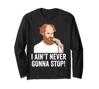 Camiseta I Aint Never Gonna Stop William Montgomery Manga Larga