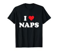 Camiseta I Heart Naps I Love Naps Corazón Rojo Camiseta gráfica económica