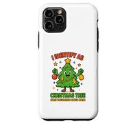 Camiseta I Identify As A Christmas Tree Lit On The Outside Carcasa para iPhone 11 Pro