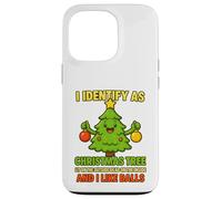 Camiseta I Identify As A Christmas Tree Lit On The Outside Carcasa para iPhone 13 Pro