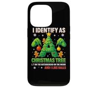 Camiseta I Identify As A Christmas Tree Lit On The Outside Carcasa para iPhone 13 Pro