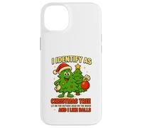 Camiseta I Identify As A Christmas Tree Lit On The Outside Carcasa para iPhone 14 Plus