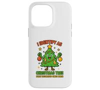 Camiseta I Identify As A Christmas Tree Lit On The Outside Carcasa para iPhone 14 Pro MAX