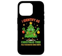 Camiseta I Identify As A Christmas Tree Lit On The Outside Carcasa para iPhone 16 Pro