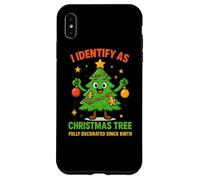Camiseta I Identify As A Christmas Tree Lit On The Outside Carcasa para iPhone XS MAX
