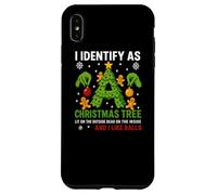 Camiseta I Identify As A Christmas Tree Lit On The Outside Carcasa para iPhone XS MAX