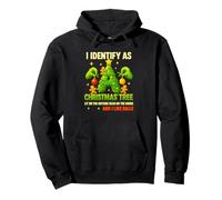 Camiseta I Identify As A Christmas Tree Lit On The Outside Sudadera con Capucha
