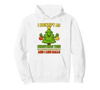 Camiseta I Identify As A Christmas Tree Lit On The Outside Sudadera con Capucha