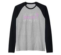 Camiseta I Just Want To Drink Wine and Pet My Cats Camiseta Manga Raglan