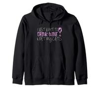 Camiseta I Just Want To Drink Wine and Pet My Cats Sudadera con Capucha