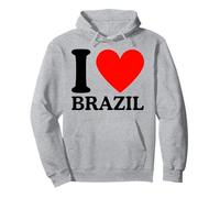 Camiseta I Love Brazil - I Heart Brazil Sudadera con Capucha