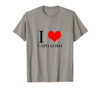 Camiseta I Love Capitalism - Camisa capitalista de corazón Camiseta