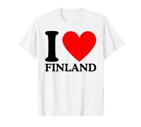 Camiseta I Love Finland - I Heart Finland Camiseta