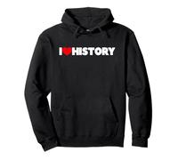 Camiseta I Love (Heart) History Sudadera con Capucha