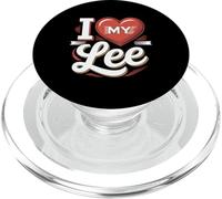 Camiseta I Love My Lee Nombre Lee PopSockets PopGrip para MagSafe