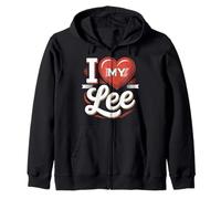 Camiseta I Love My Lee Nombre Lee Sudadera con Capucha