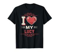 Camiseta I Love My Lucy Nombre Lucy Camiseta