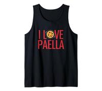 Camiseta I Love Paella Camiseta sin Mangas