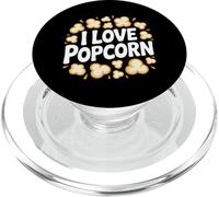 Camiseta I Love Popcorn Movie Night Snack Lovers PopSockets PopGrip para MagSafe