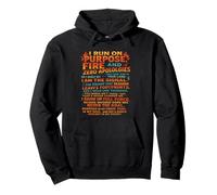 ¡Camiseta I Run on Fire The Unstoppable Energy para Bold Souls! Sudadera con Capucha
