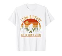 Camiseta I Saw Bigfoot but He Didn T See Me Camiseta gráfica económica