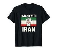 Camiseta I Stand With Irán Free Irán Camiseta