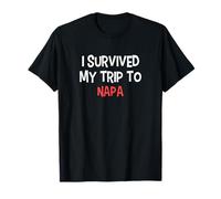 Camiseta I Survived My Trip To NAPA Simple City Camiseta