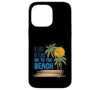 Camiseta If Lost Return Me to The Beach Vacation Carcasa para iPhone 14 Pro MAX