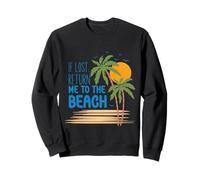 Camiseta If Lost Return Me to The Beach Vacation Sudadera