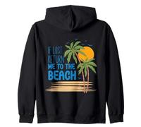Camiseta If Lost Return Me to The Beach Vacation Sudadera con Capucha