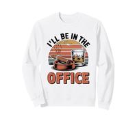 Camiseta I'Ll Be in The Office Cigar - Bourbon Whiskey Dad Sudadera