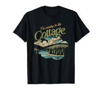 Camiseta I'm Coming to The Cottage - Scenic Canoe Lake Graphic Camiseta