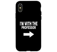 Camiseta I'm with The Professor para Profesores Carcasa para iPhone X/XS