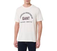 Camiseta Impresa con gráficos SS, Blanco, XXL