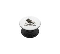 Camiseta In My Crone Era Crown Dark Cauldron Goth Witchy PopSockets PopGrip Adhesivo