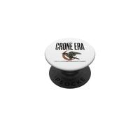Camiseta In My Crone Era Crown Dark Cauldron Goth Witchy PopSockets PopGrip Adhesivo