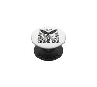 Camiseta In My Crone Era Crown Dark Cauldron Goth Witchy PopSockets PopGrip Adhesivo