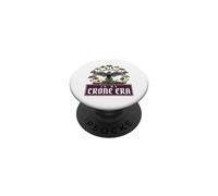 Camiseta In My Crone Era Crown Dark Cauldron Goth Witchy PopSockets PopGrip Adhesivo