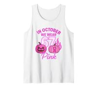 Camiseta In October We Wear Pink 6 7 Meme Halloween Camiseta sin Mangas