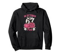 Camiseta In October We Wear Pink 6 7 Meme Halloween Sudadera con Capucha
