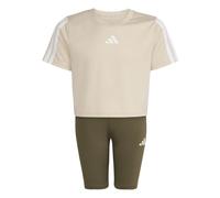 Conjunto de Fitness adidas Jg Tr-Es 3Stripes Set Niña Licr/Blanco 13 - 14 AÑOS