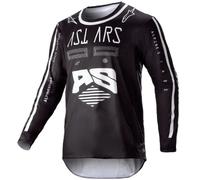 camiseta infantil alpinestars youth racer found - negro M