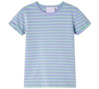 Camiseta Infantil con Diseño a Rayas Ropa de Manga Corta Menta Chillón 104