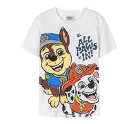 CERDÁ LIFE'S LITTLE MOMENTS Camiseta Infantil de la Patrulla Canina, Blanco, 2 años Unisex niños