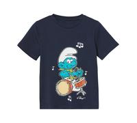 Camiseta infantil Los Pitufos - Azul#Tallas:110/116 (4-6 años). Talla