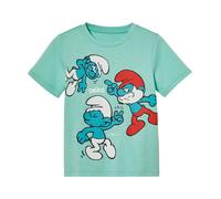 Camiseta infantil Los Pitufos - Verde#Tallas:110/116 (4-6 años). Talla