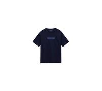 Camiseta infantil Napapijri New Box Logo 8 ans Unisex