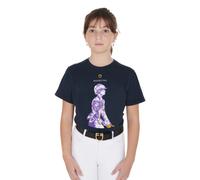 CAMISETA INFANTIL SLIM FIT ESTAMPADO CABALLERO